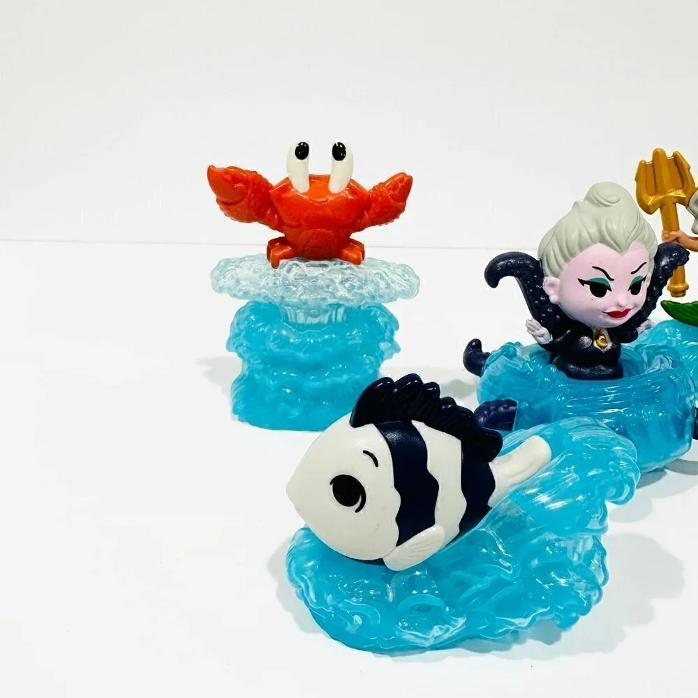 2023 McDonald's Disney's The Little Mermaid Happy Meal Toys - Set of 5